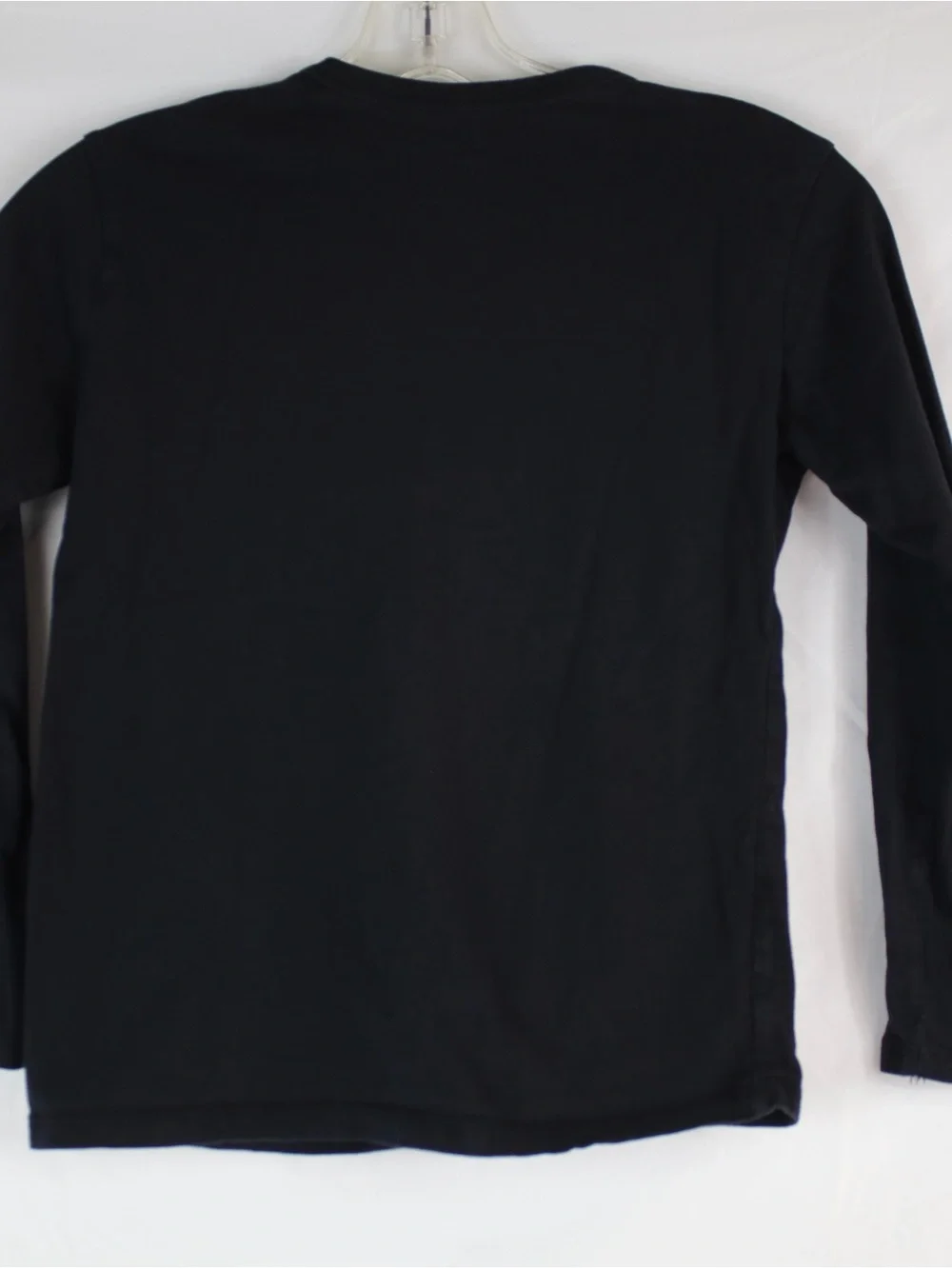 The Children's Place Black Green Sports Long Sleeve Graphic T-Shirt Boys Size M